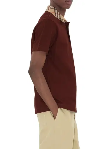 Burberry Men's Cody Cotton Polo Shirt - Box | Thumbnail 4 Burberry Men's Cody Cotton Polo Shirt - Box | Thumbnail 4