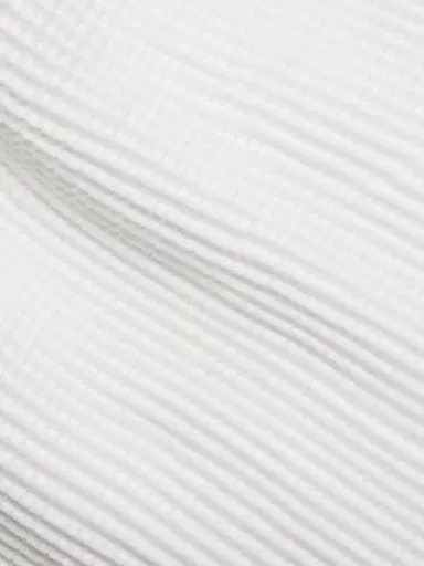 Issey Miyake Women's Wooly Pleats Long-Sleeve Blouse - White - Size Small | Thumbnail 6 Issey Miyake Women's Wooly Pleats Long-Sleeve Blouse - White - Size Small | Thumbnail 6