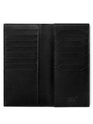 Montblanc Men's Meisterstück Long Wallet - Black | Thumbnail 2 Montblanc Men's Meisterstück Long Wallet - Black | Thumbnail 2