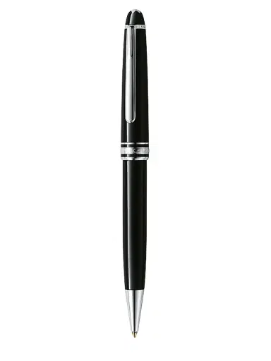 Montblanc Meisterstuck Platinum-Coated Classique Ballpoint Pen - Black Silver | Thumbnail 1 Montblanc Meisterstuck Platinum-Coated Classique Ballpoint Pen - Black Silver | Thumbnail 1