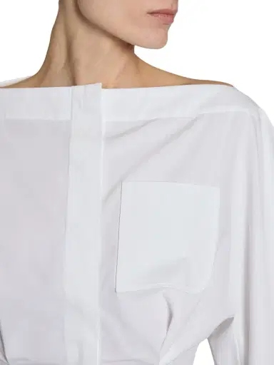 Jacquemus Women's Barco Cotton Blouse - White | Thumbnail 5 Jacquemus Women's Barco Cotton Blouse - White | Thumbnail 5