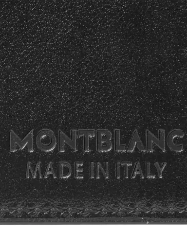 Montblanc Men's Meisterstück Leather Card Holder - Black | Thumbnail 5 Montblanc Men's Meisterstück Leather Card Holder - Black | Thumbnail 5