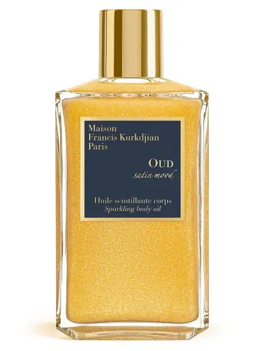 Maison Francis Kurkdjian Women's Oud Satin Mood Scented Sparkling Body Oil | Thumbnail 1 Maison Francis Kurkdjian Women's Oud Satin Mood Scented Sparkling Body Oil | Thumbnail 1