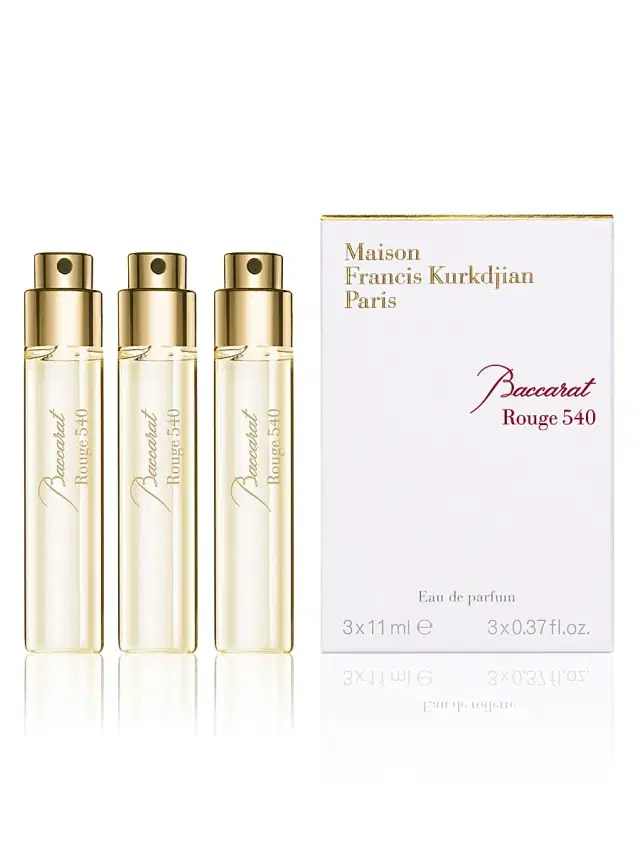 Baccarat Rouge 540 Eau De Parfum 3-Piece Refill Set Baccarat Rouge 540 Eau De Parfum 3-Piece Refill Set