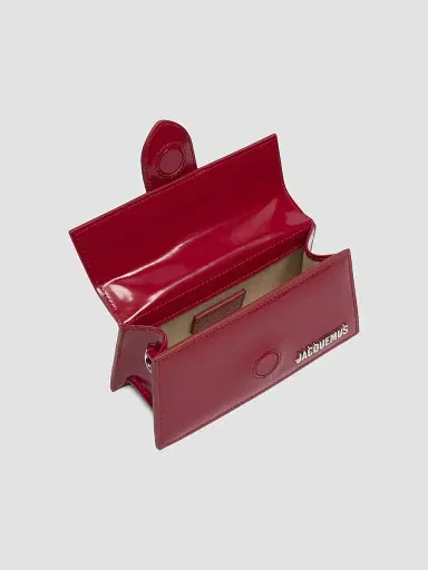 Jacquemus Women's Le Bambino Patent Leather Top Handle Bag | Thumbnail 3 Jacquemus Women's Le Bambino Patent Leather Top Handle Bag | Thumbnail 3