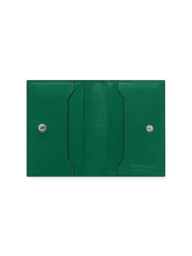 Montblanc Men's Meisterstück Selection Soft Card Holder - Green | Thumbnail 2 Montblanc Men's Meisterstück Selection Soft Card Holder - Green | Thumbnail 2