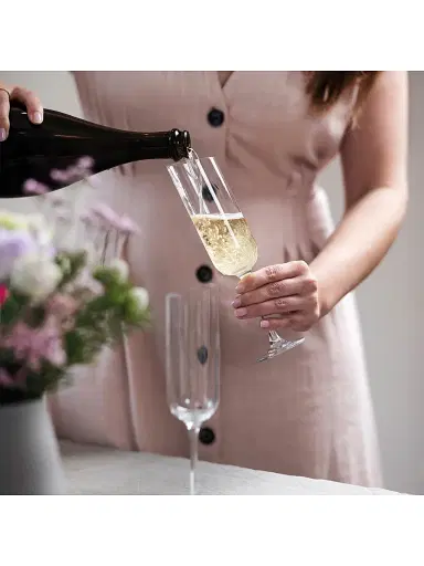 Villeroy & Boch Champagne Flute - Set 4 - Clear | Thumbnail 8 Villeroy & Boch Champagne Flute - Set 4 - Clear | Thumbnail 8