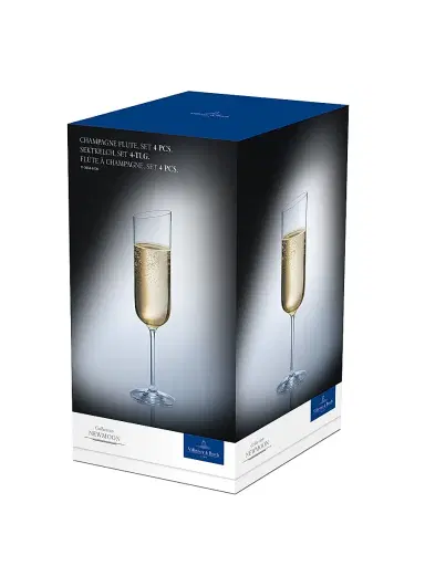 Villeroy & Boch Champagne Flute - Set 4 - Clear | Thumbnail 10 Villeroy & Boch Champagne Flute - Set 4 - Clear | Thumbnail 10