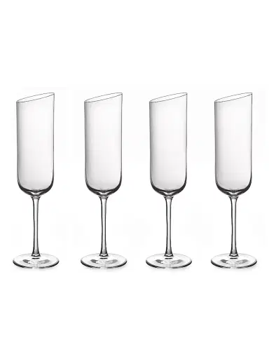 Villeroy & Boch Champagne Flute - Set 4 - Clear | Thumbnail 1 Villeroy & Boch Champagne Flute - Set 4 - Clear | Thumbnail 1