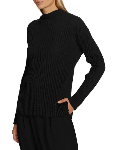 Issey Miyake Women's Spongy Long-Sleeve Top | Thumbnail 4 Issey Miyake Women's Spongy Long-Sleeve Top | Thumbnail 4