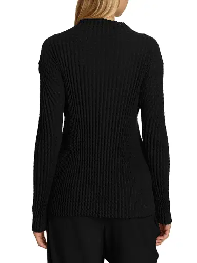 Issey Miyake Women's Spongy Long-Sleeve Top | Thumbnail 5 Issey Miyake Women's Spongy Long-Sleeve Top | Thumbnail 5