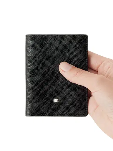 Montblanc Men's Sartorial Leather Card Holder | Thumbnail 2 Montblanc Men's Sartorial Leather Card Holder | Thumbnail 2