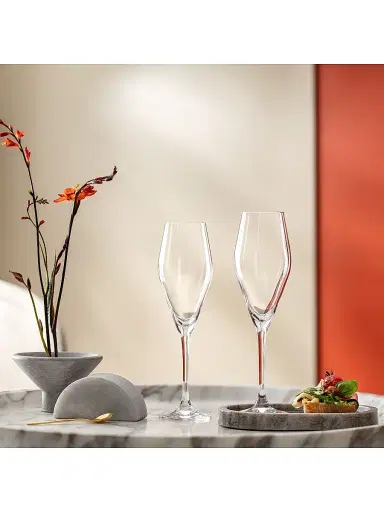 Villeroy & Boch Champagne Flute, Set 4 - Clear | Thumbnail 2 Villeroy & Boch Champagne Flute, Set 4 - Clear | Thumbnail 2