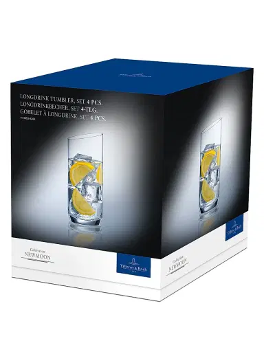 Villeroy & Boch Long Drink Tumbler, Set 4 - Clear | Thumbnail 6 Villeroy & Boch Long Drink Tumbler, Set 4 - Clear | Thumbnail 6