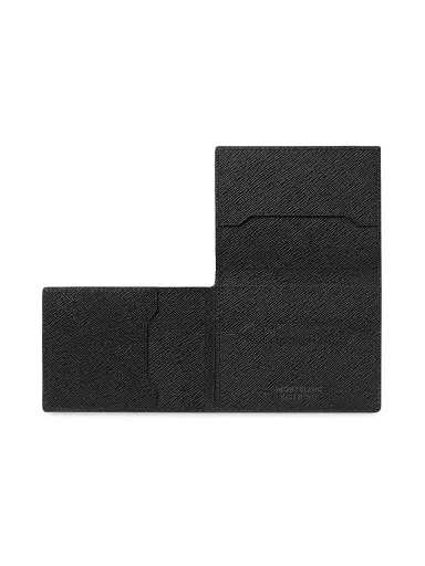 Montblanc Men's Sartorial Trifold Leather Card Holder - Black | Thumbnail 3 Montblanc Men's Sartorial Trifold Leather Card Holder - Black | Thumbnail 3