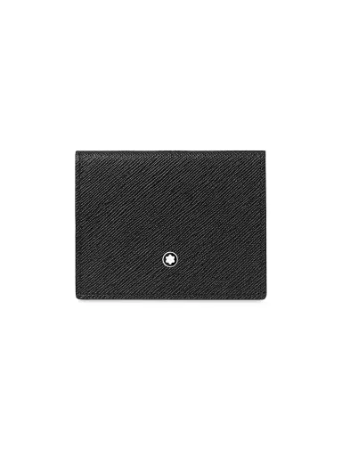Montblanc Men's Sartorial Trifold Leather Card Holder - Black | Thumbnail 1 Montblanc Men's Sartorial Trifold Leather Card Holder - Black | Thumbnail 1
