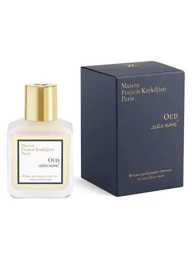 Maison Francis Kurkdjian Women's Oud Satin Mood Scented Hair Mist | Thumbnail 3 Maison Francis Kurkdjian Women's Oud Satin Mood Scented Hair Mist | Thumbnail 3