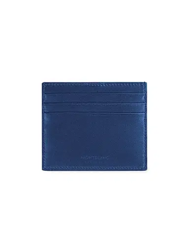 Montblanc Men's Extreme 3.0 Leather Card Case - Ink Blue | Thumbnail 3 Montblanc Men's Extreme 3.0 Leather Card Case - Ink Blue | Thumbnail 3