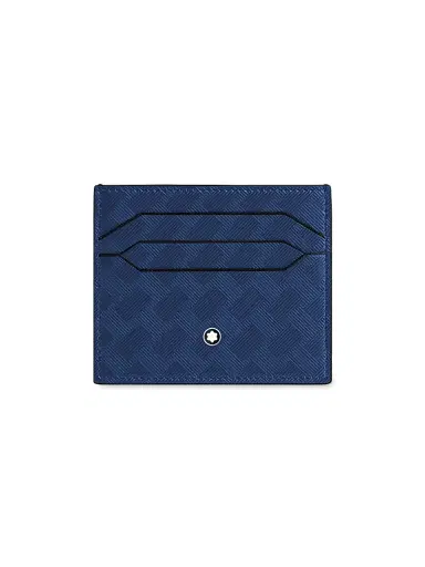 Montblanc Men's Extreme 3.0 Leather Card Case - Ink Blue | Thumbnail 1 Montblanc Men's Extreme 3.0 Leather Card Case - Ink Blue | Thumbnail 1