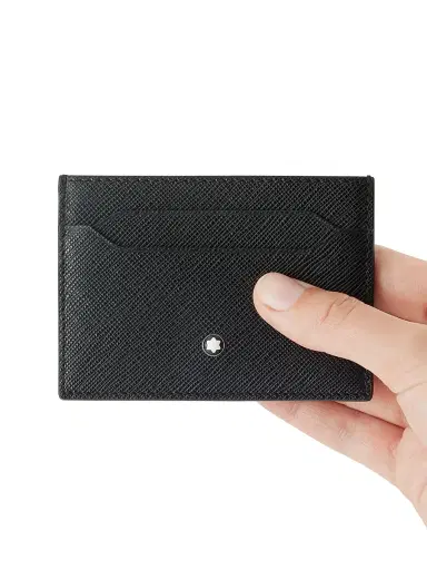 Montblanc Men's Sartorial Leather Card Holder | Thumbnail 2 Montblanc Men's Sartorial Leather Card Holder | Thumbnail 2