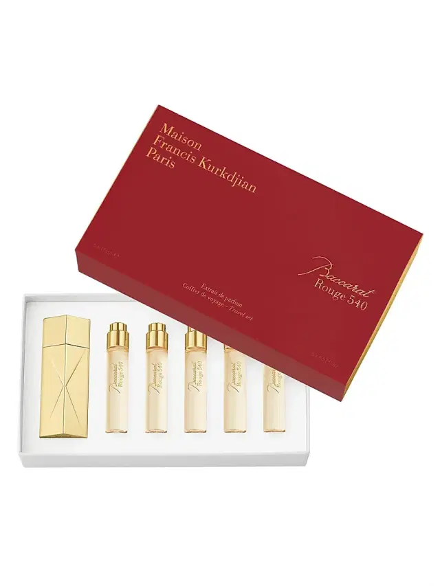 Women's Baccarat Rouge 540 Extrait de Parfum Six-Piece Travel Set Women's Baccarat Rouge 540 Extrait de Parfum Six-Piece Travel Set