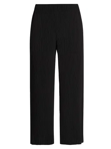 Issey Miyake Women's What Has Always Been Hatching Bottoms Pants - Black - Size Small | Thumbnail 1 Issey Miyake Women's What Has Always Been Hatching Bottoms Pants - Black - Size Small | Thumbnail 1