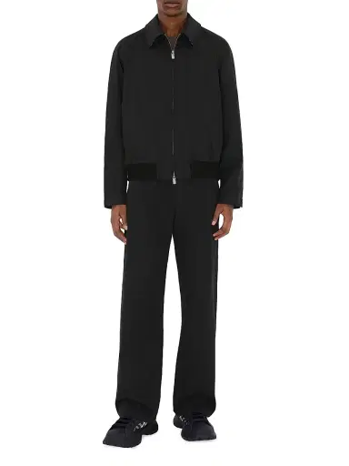 Burberry Men's Tech Cotton Jacket - Black | Thumbnail 2 Burberry Men's Tech Cotton Jacket - Black | Thumbnail 2