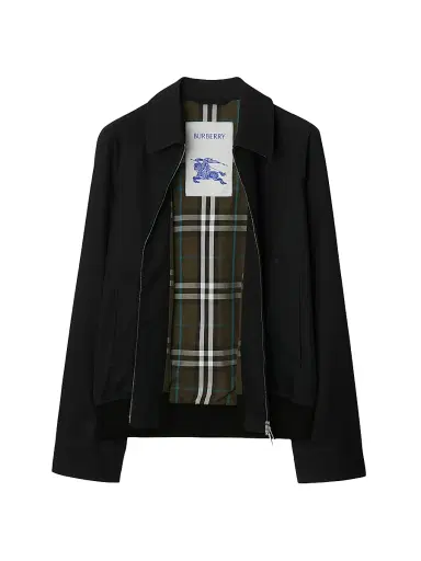 Burberry Men's Tech Cotton Jacket - Black | Thumbnail 3 Burberry Men's Tech Cotton Jacket - Black | Thumbnail 3