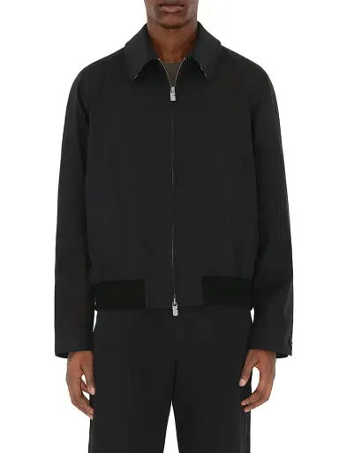 Burberry Men's Tech Cotton Jacket - Black | Thumbnail 4 Burberry Men's Tech Cotton Jacket - Black | Thumbnail 4