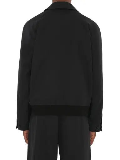 Burberry Men's Tech Cotton Jacket - Black | Thumbnail 6 Burberry Men's Tech Cotton Jacket - Black | Thumbnail 6