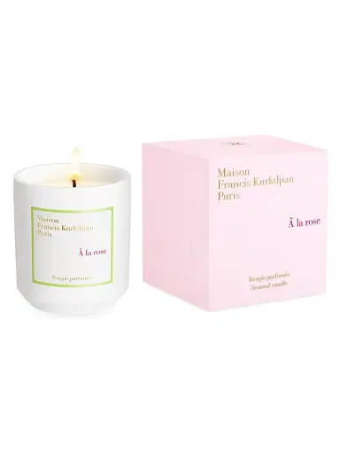 Maison Francis Kurkdjian À La Rose Scented Candle | Thumbnail 2 Maison Francis Kurkdjian À La Rose Scented Candle | Thumbnail 2
