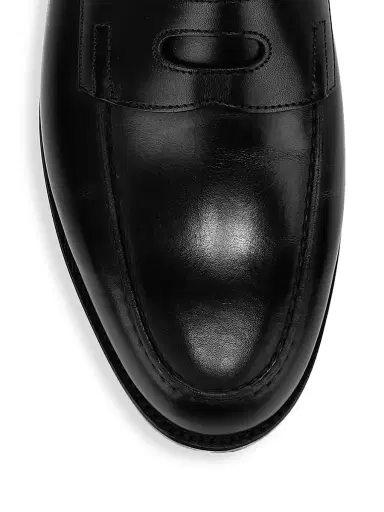 John Lobb Men's Lopez Leather Loafers | Thumbnail 4 John Lobb Men's Lopez Leather Loafers | Thumbnail 4