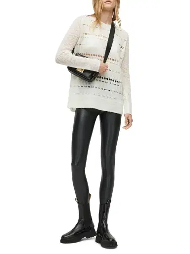 AllSaints Women's Cora Faux Leather Leggings | Thumbnail 2 AllSaints Women's Cora Faux Leather Leggings | Thumbnail 2