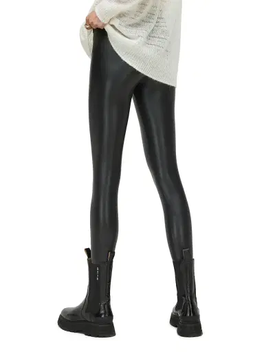 AllSaints Women's Cora Faux Leather Leggings | Thumbnail 4 AllSaints Women's Cora Faux Leather Leggings | Thumbnail 4