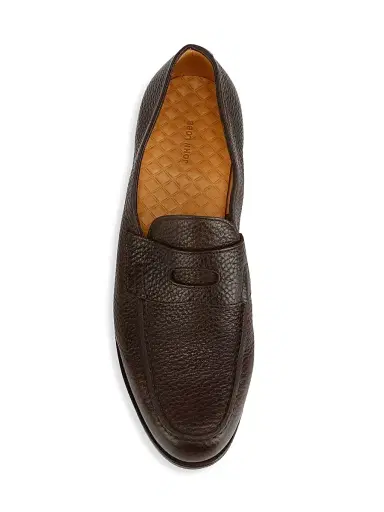 John Lobb Men's Lopez Grain Leather Loafers | Thumbnail 5 John Lobb Men's Lopez Grain Leather Loafers | Thumbnail 5