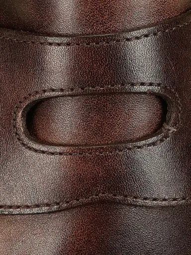 John Lobb Men's Lopez Leather Loafers - Dark Brown - Size 11 | Thumbnail 6 John Lobb Men's Lopez Leather Loafers - Dark Brown - Size 11 | Thumbnail 6