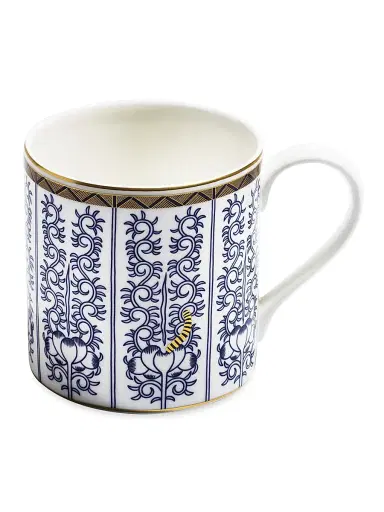 Richard Brendon Georgian Lilies Large Mug - Gold Multi Colour | Thumbnail 1 Richard Brendon Georgian Lilies Large Mug - Gold Multi Colour | Thumbnail 1