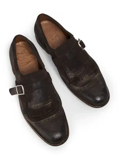Church's Men's Shanghai Leather Loafers - Brown | Thumbnail 4 Church's Men's Shanghai Leather Loafers - Brown | Thumbnail 4