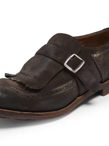 Church's Men's Shanghai Leather Loafers - Brown | Thumbnail 5 Church's Men's Shanghai Leather Loafers - Brown | Thumbnail 5