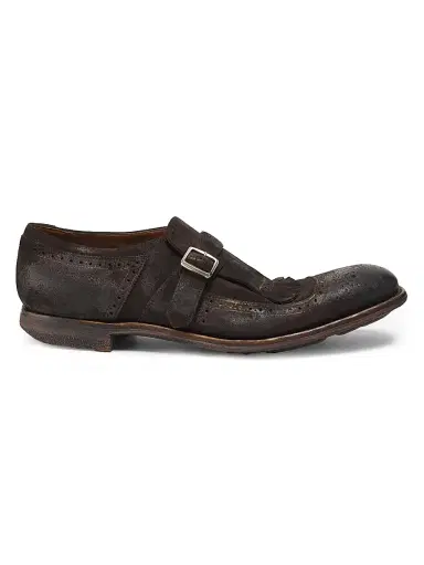 Church's Men's Shanghai Leather Loafers - Brown | Thumbnail 1 Church's Men's Shanghai Leather Loafers - Brown | Thumbnail 1