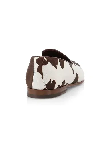 Manolo Blahnik Men's Mario Cow Print Loafers | Thumbnail 3 Manolo Blahnik Men's Mario Cow Print Loafers | Thumbnail 3