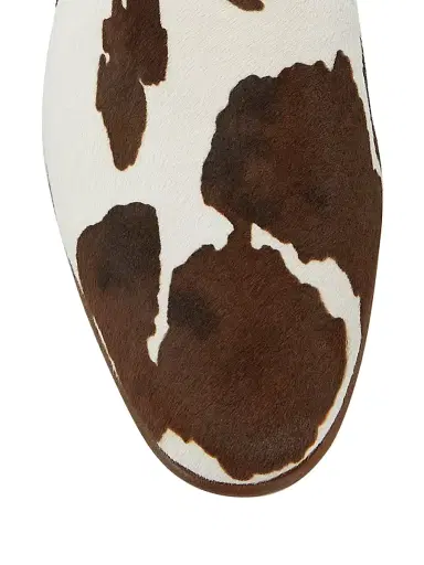Manolo Blahnik Men's Mario Cow Print Loafers | Thumbnail 4 Manolo Blahnik Men's Mario Cow Print Loafers | Thumbnail 4