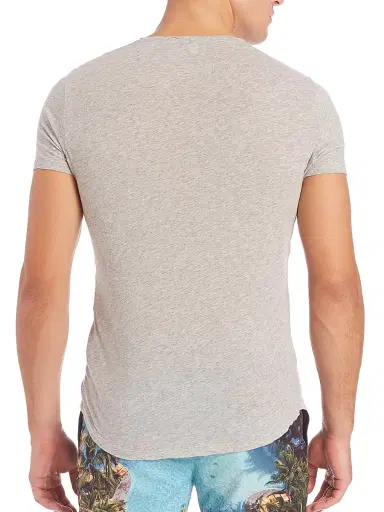 Orlebar Brown Men's OB-V T-Shirt - Grey | Thumbnail 3 Orlebar Brown Men's OB-V T-Shirt - Grey | Thumbnail 3