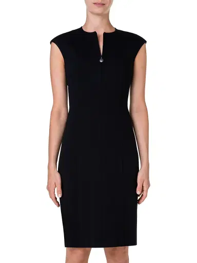 Akris punto Women's Essentials Jersey Cap-Sleeve Sheath | Thumbnail 3 Akris punto Women's Essentials Jersey Cap-Sleeve Sheath | Thumbnail 3