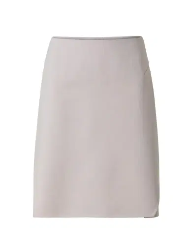 Akris Women's Cotton-Silk Surplice Skirt - Sand | Thumbnail 5 Akris Women's Cotton-Silk Surplice Skirt - Sand | Thumbnail 5
