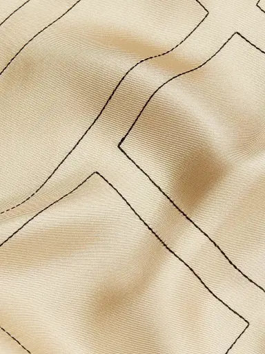 Toteme Women's Monogram Stitch Silk Pants - Monogram | Thumbnail 7 Toteme Women's Monogram Stitch Silk Pants - Monogram | Thumbnail 7
