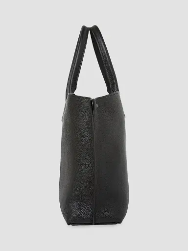 Akris Women's Ai Small Leather Tote Bag - Black | Thumbnail 4 Akris Women's Ai Small Leather Tote Bag - Black | Thumbnail 4