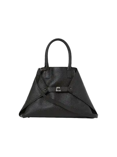 Akris Women's Ai Small Leather Tote Bag - Black | Thumbnail 1 Akris Women's Ai Small Leather Tote Bag - Black | Thumbnail 1