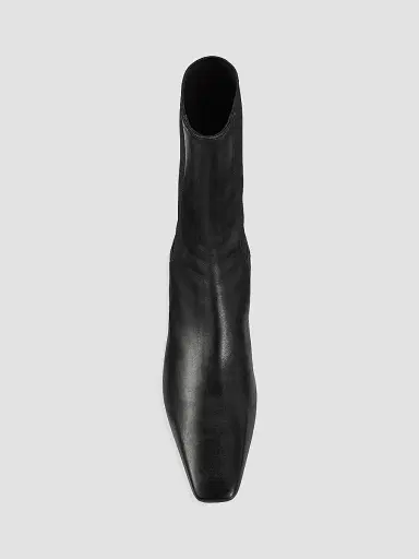 TOTEME Women's 50MM Leather Kitten-Heel Ankle Boots - Black - Size 12 | Thumbnail 5 TOTEME Women's 50MM Leather Kitten-Heel Ankle Boots - Black - Size 12 | Thumbnail 5