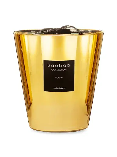 Baobab Collection Les Exclusives Aurum Candle - Gold | Thumbnail 1 Baobab Collection Les Exclusives Aurum Candle - Gold | Thumbnail 1